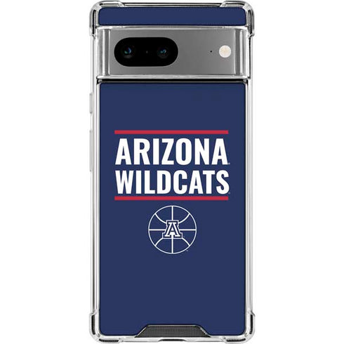 University of Arizona Wildcats Basketball Mark Google Pixel 8a Clear Case